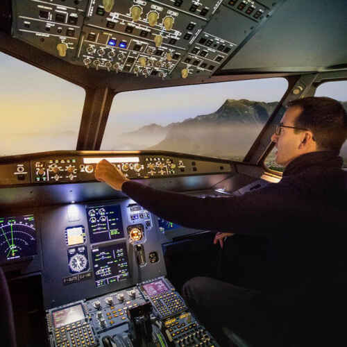 Découverte avion de ligne