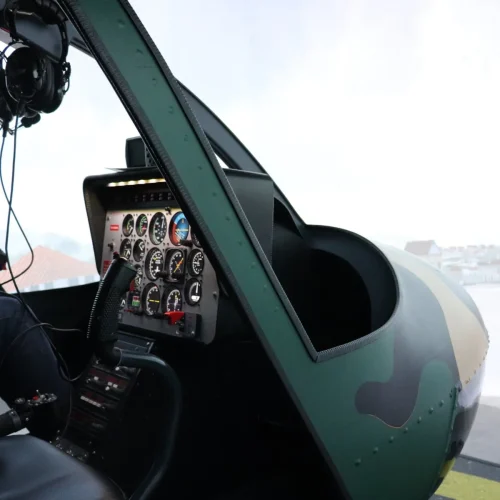 Dans le cockpit