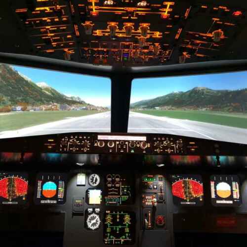 images simulateur de vol aviasim 45